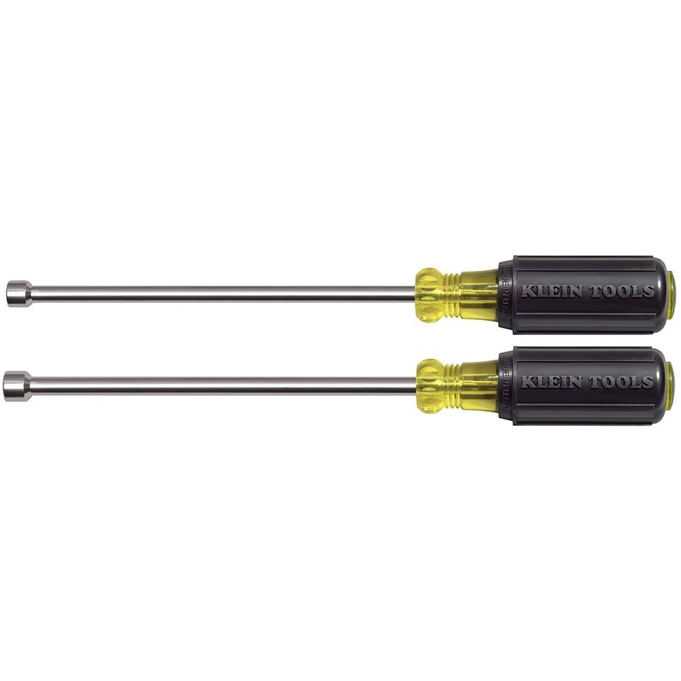 Klein 646M Magnetic Tip Nut Driver Set - 6" Hollow Shanks