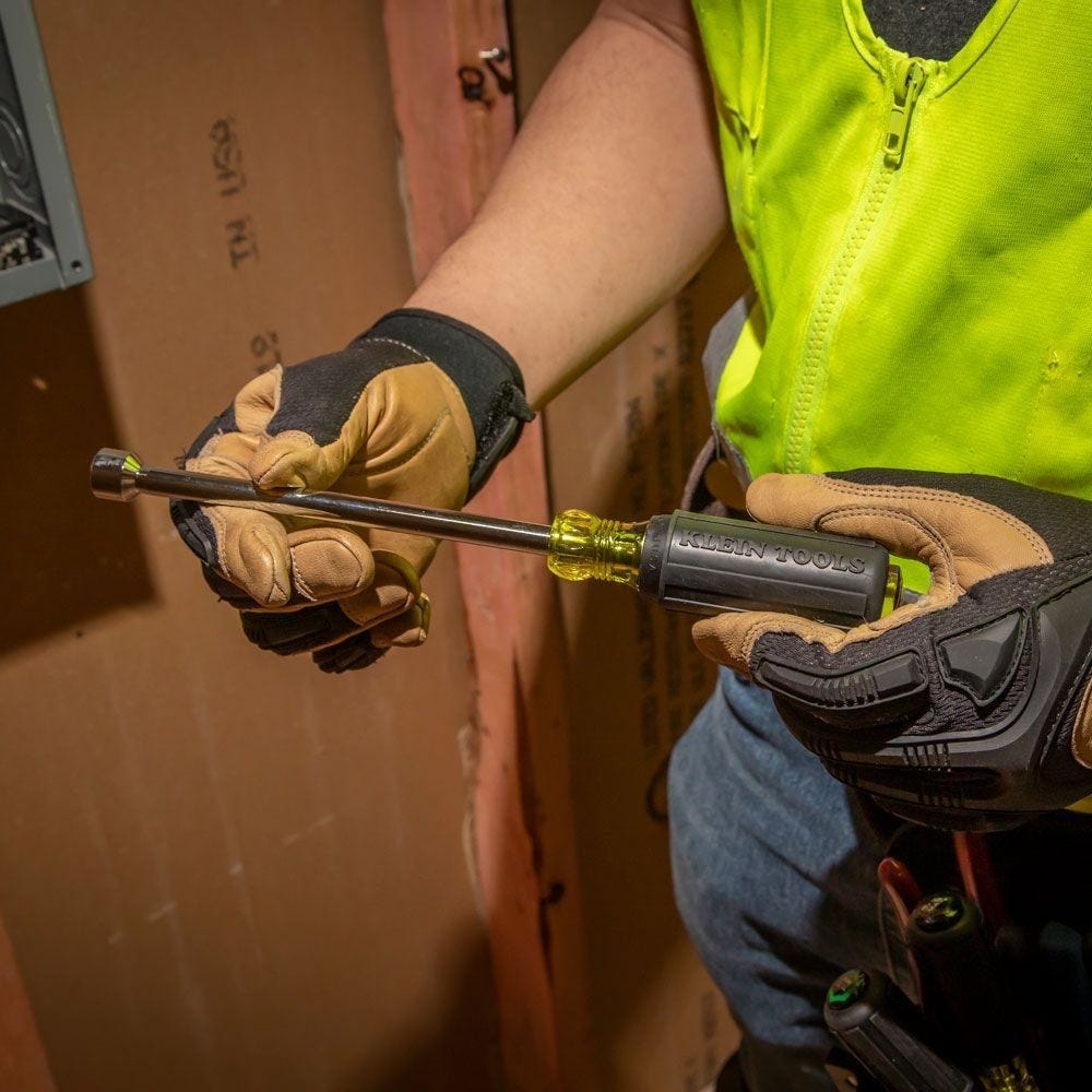 Klein 647 Nut Driver Set, 6-Inch Shafts, 7-Piece