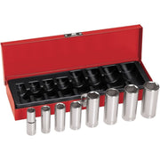 Klein 65502 8-Piece, 3/8-Inch Drive Deep-Socket Set
