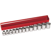 Klein 65506 13-Piece 3/8-Inch Drive Metric Socket Wrench Set