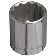 Klein 65706 3/8-Inch Drive  3/4" Standard 12-Point Socket