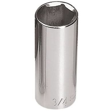 Klein 65716 3/8-Inch Drive  3/4" Deep 6-Point Socket