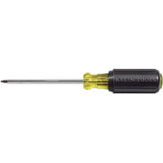 Klein 661 #1 Square-Recess Tip Screwdriver 4" Round-Shank
