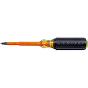 Klein 662-4-INS Insulated #2 Square-Recess Screwdriver - 4" Shank