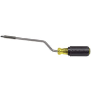Klein 67100 Multi-Bit Screwdriver, 2-in-1 Rapi-Drive Phillips and Slotted Bits