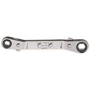 Klein 68234 Fully Reversible Ratcheting Offset Box Wrench - 1/4 x 5/16"