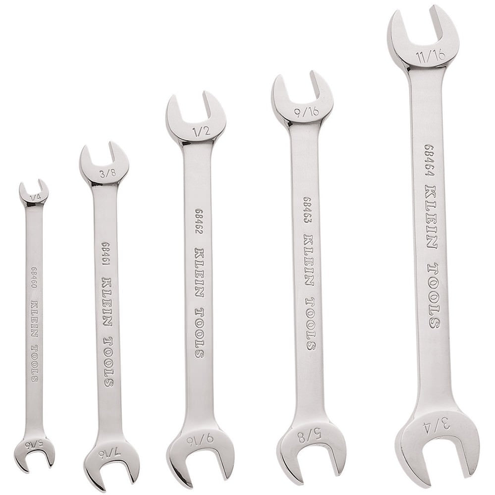 Klein 68450 5-Piece Open-End Wrench Set