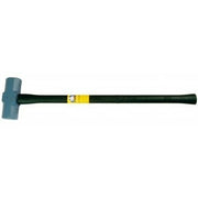 Klein 7HSNFRH07 Normalized Sledge Hammer - Pinned Fiberglass Rubber Grip Handle - 7 lb