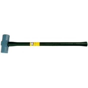Klein 7HSNFRH07 Normalized Sledge Hammer - Pinned Fiberglass Rubber Grip Handle - 7 lb