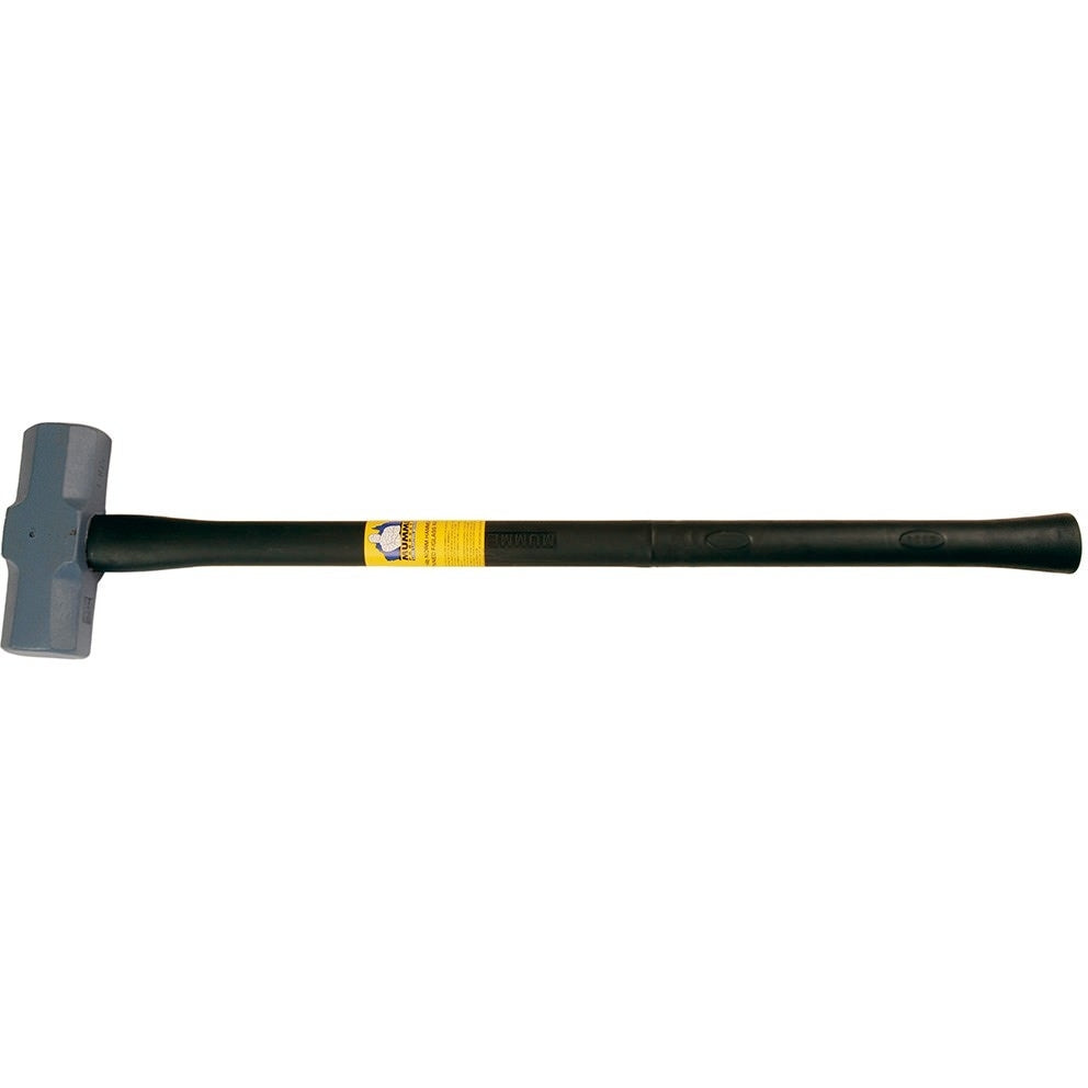Klein 7HSNFRH14 Normalized Sledge Hammer - Pinned Fiberglass Rubber Grip Handle - 14 lb