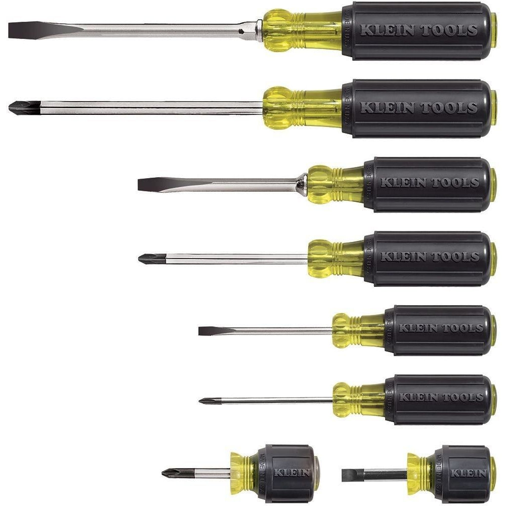 Klein 85078 Screwdriver Set, Multi-Application, 8-Piece