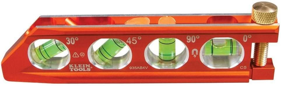 Klein 935AB4V ACCU-BEND Level, 4 Vial