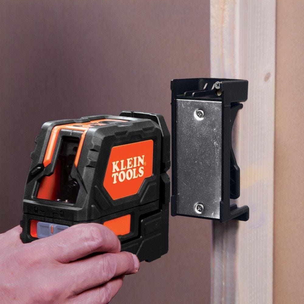 Klein 93LCLS Laser Level, Self-Leveling Red Cross-Line Level and Red Plumb Spot