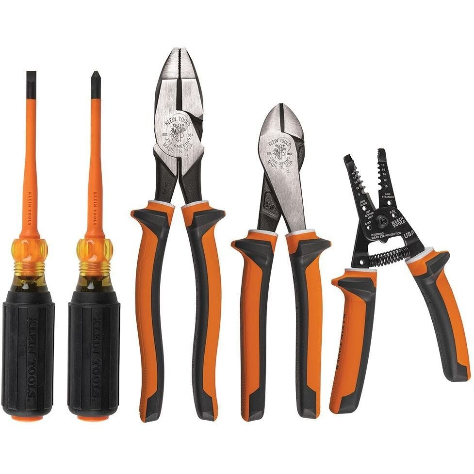 Klein 94130 1000V Insulated Tool Kit, 5-Piece
