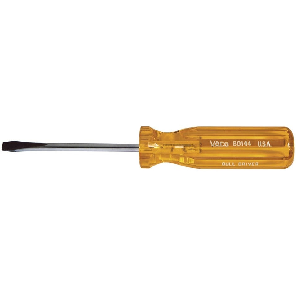Klein BD144 1/4" Keystone-Tip Screwdriver - 4" Round-Shank