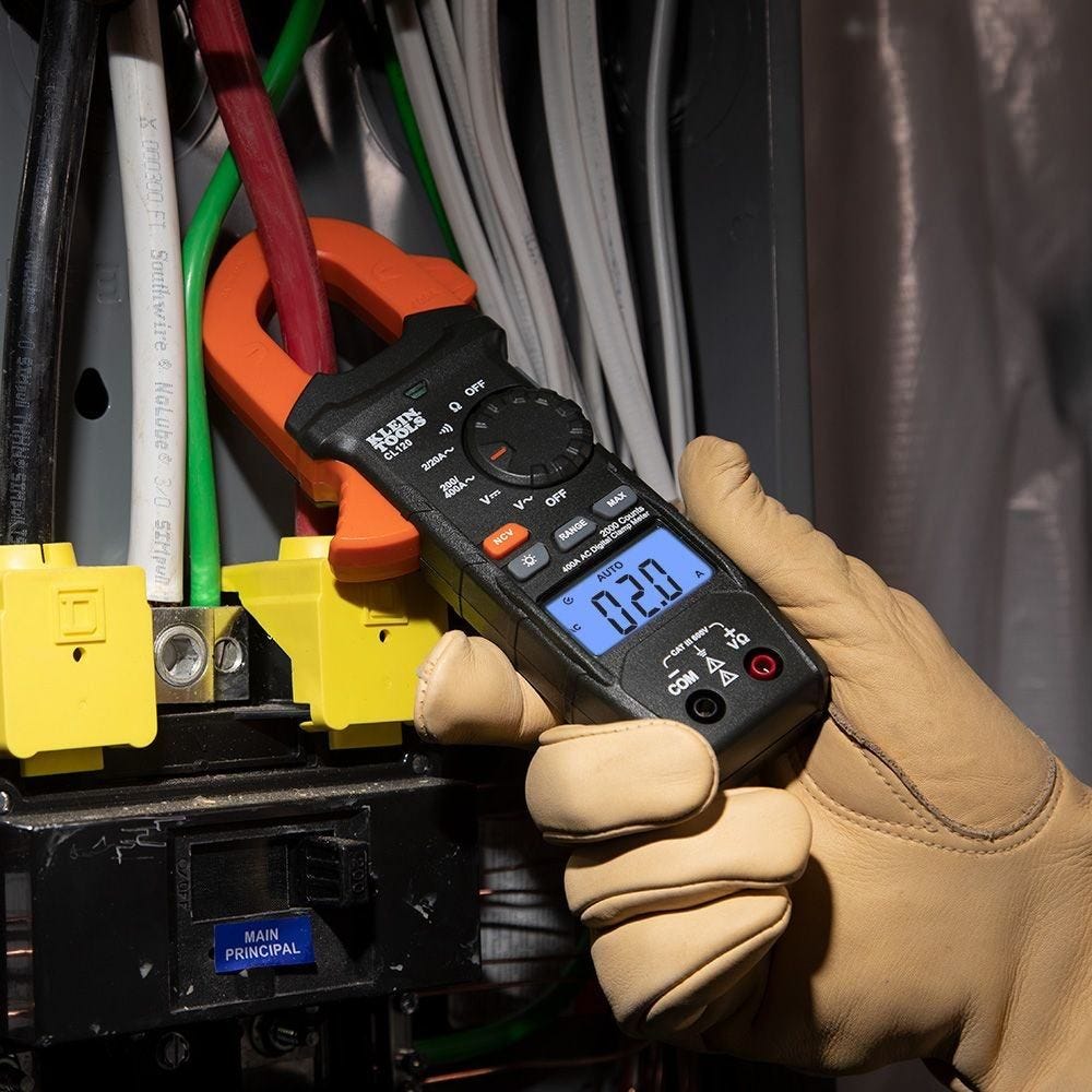Klein CL120VP Clamp Meter Electrical Test Kit