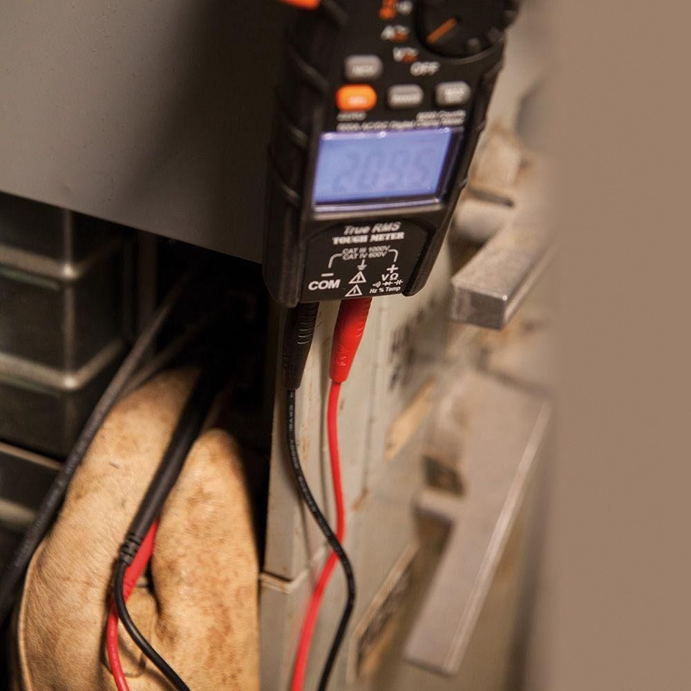Klein CL600 Digital Clamp Meter, True RMS, AC Auto-Ranging, 600 Amps