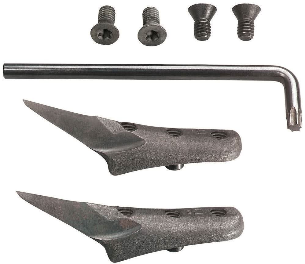 Klein CN1907AR Tree Climber Set 2-3/4-Inch Gaffs, 15 to 19-Inch