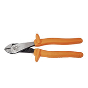 Klein D2000-48-INS 8" Insulated High-Leverage Diagonal-Cutting Pliers - Angled Head
