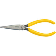 Klein D203-7 7" Standard Long-Nose Pliers - Side-Cutting