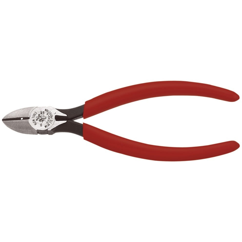 Klein D240-6 6" Standard Diagonal-Cutting Pliers - Stripping Hole