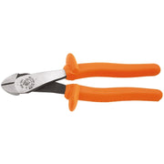 Klein D248-8-INS 8" Insulated High-Leverage Diagonal-Cutting Pliers - Angled Head