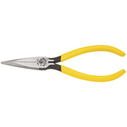Klein D301-6C 6" Standard Long-Nose Pliers with Spring