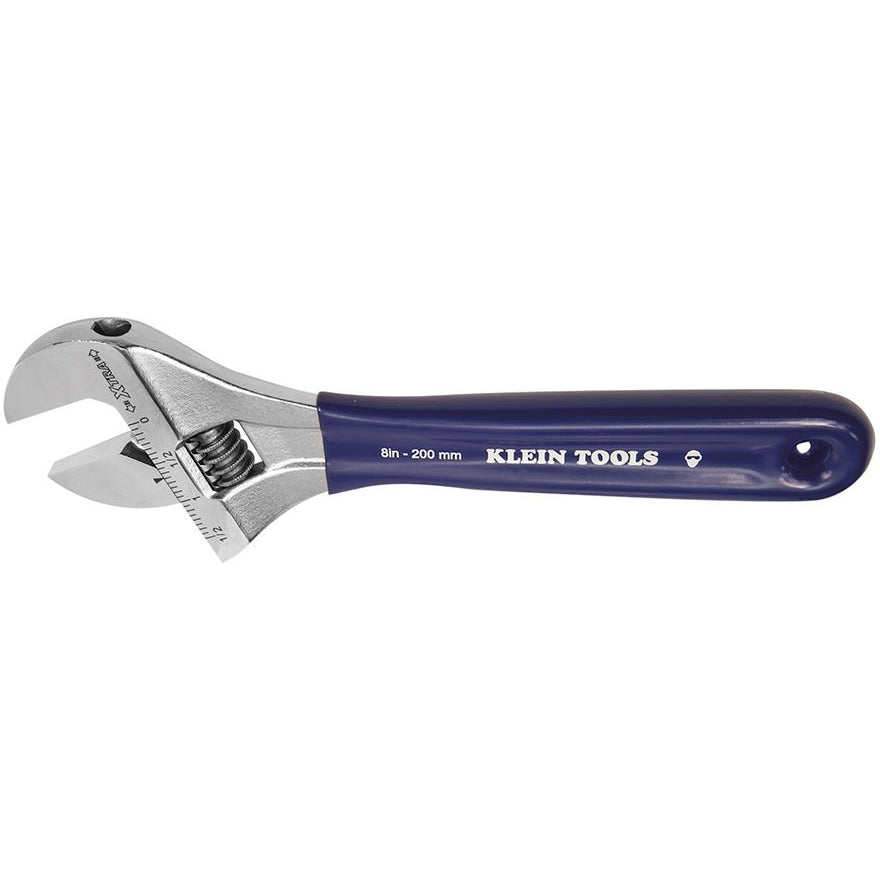 Klein D509-8 Extra-Wide Jaw 8" Adjustable Wrench