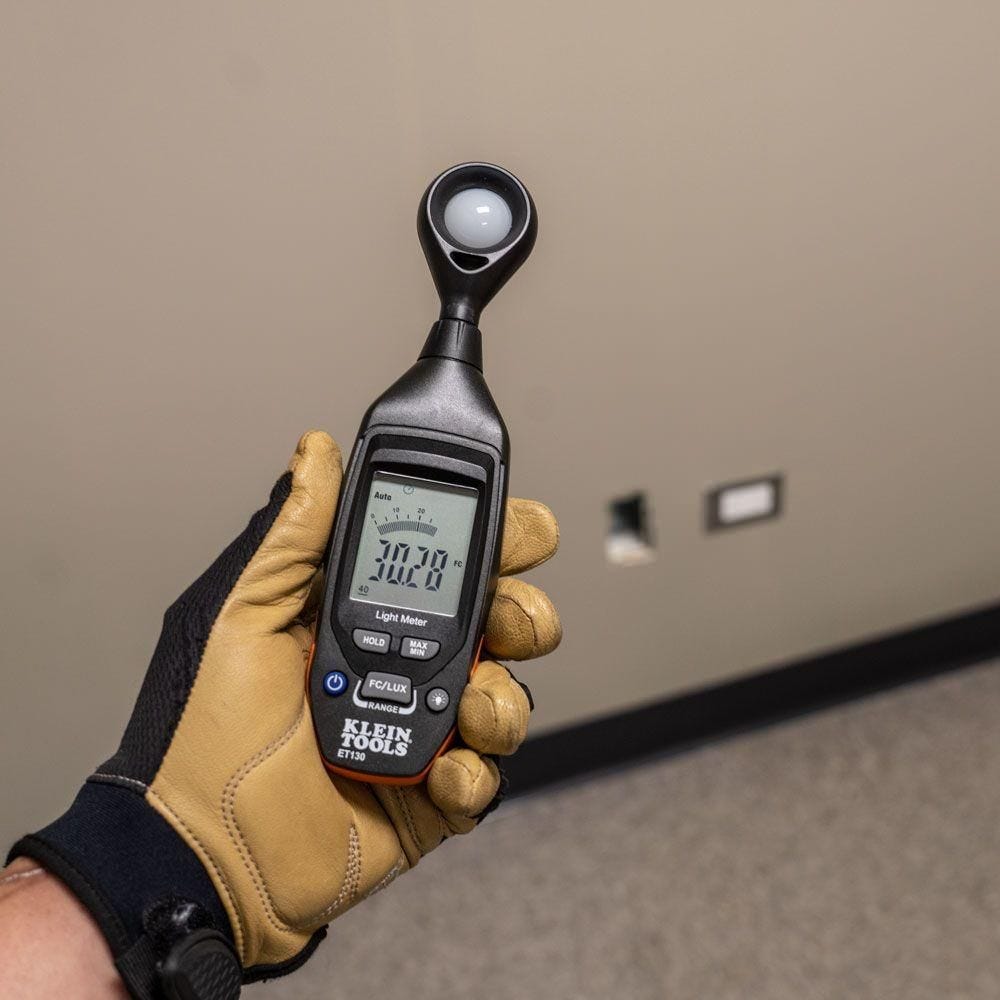 Klein ET130 Digital Light Meter