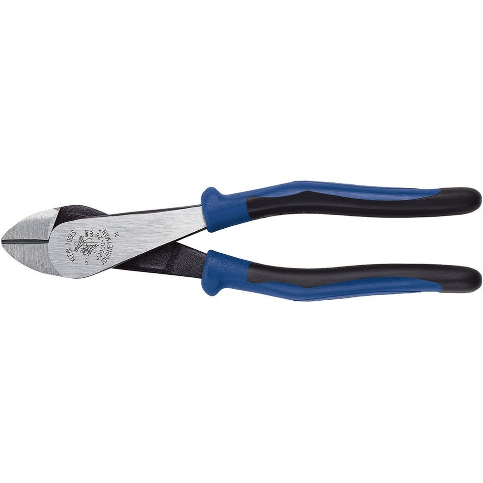 Klein J2000-28 8" Journeyman High-Leverage Diagonal-Cutting Pliers - Heavy-Duty Cutting