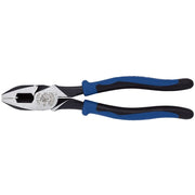 Klein J2000-9NETP 9" Journeyman High-Leverage Side-Cutting Pliers - Fish Tape Pulling