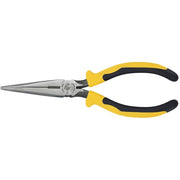 Klein J203-7 7" Journeyman Standard Long-Nose Pliers - Side-Cutting