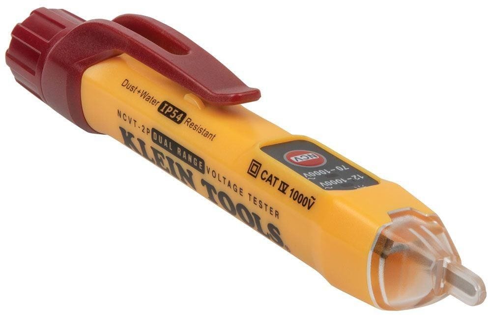 Klein NCVT2PKIT Dual Range Non-Contact Voltage Tester with Receptacle Tester