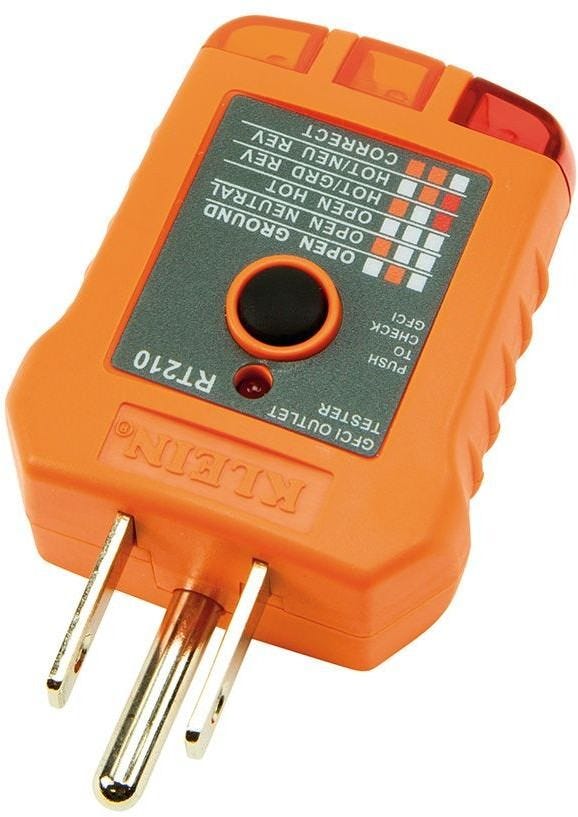 Klein RT210 GFCI Outlet Tester