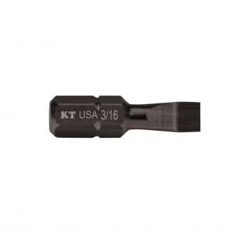 Klein SL31615 3/16'' (5 mm) Slotted Insert Power Drivers - 1'' (25 mm) Bit