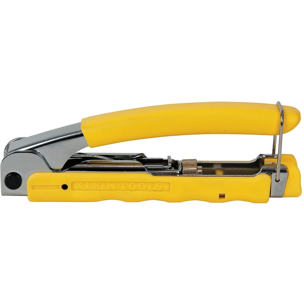 Klein VDV211-048 Compression Crimper - Compact, Multi-Connector