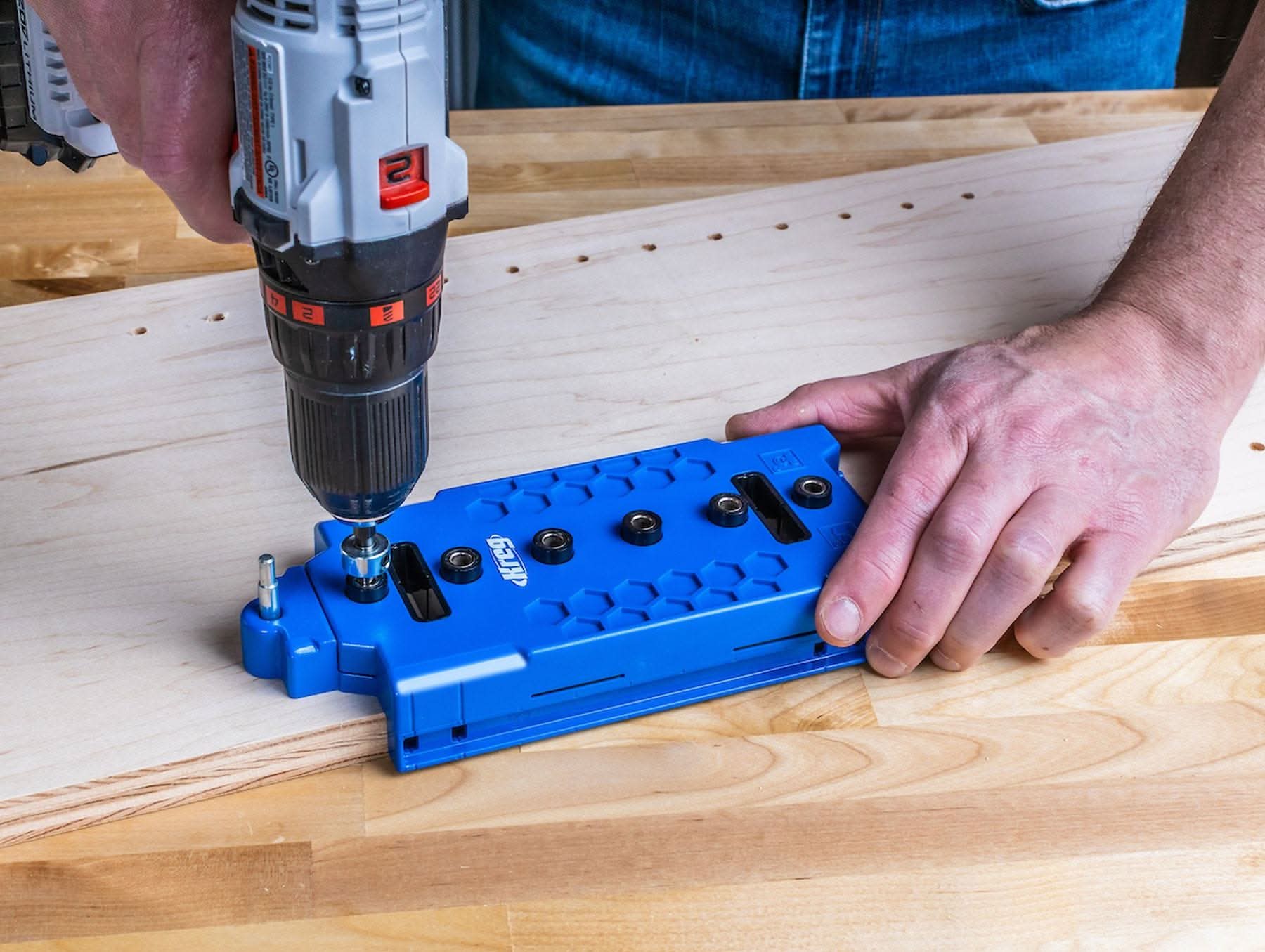 Kreg KMA3225 Shelf Pin Jig - 1/4-in