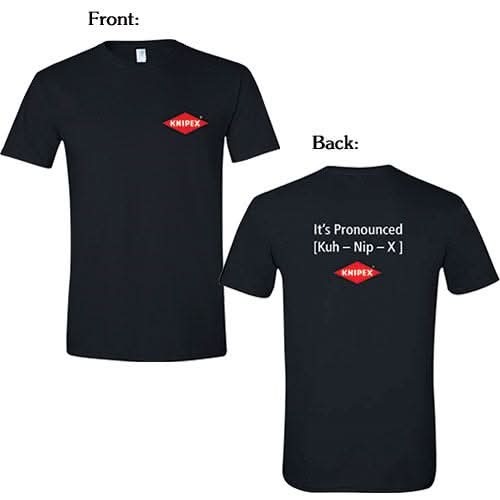 Knipex T-Shirt, Black, Large (PROMO)