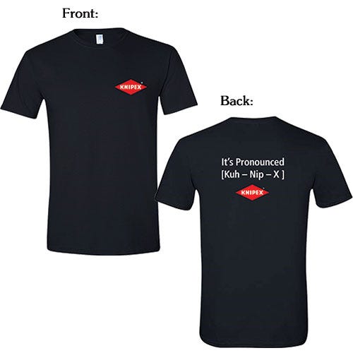 Knipex T-Shirt, Black, 2XL (PROMO)