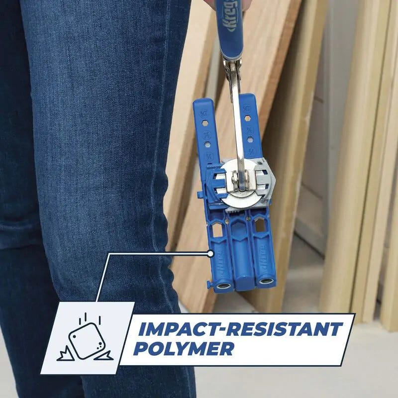 Kreg Tool KPHJ230 Pocket-Hole Jig Micro – Tool Nut