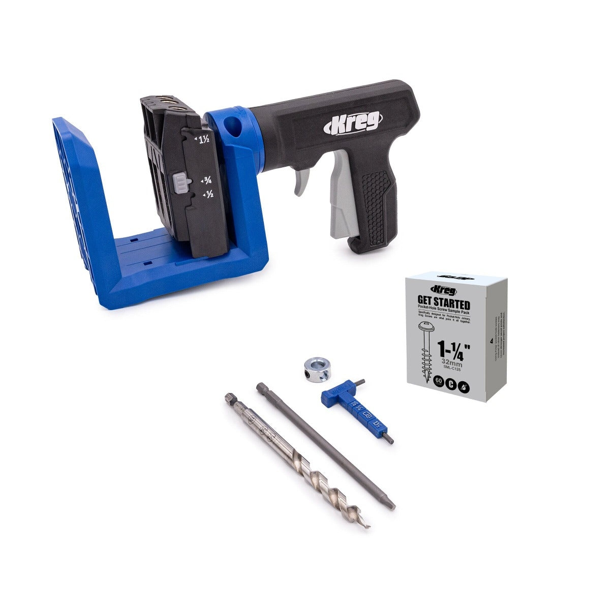 Kreg KPHJ520PRO2 VersaGrip Pocket-Hole Jig w/ 60 Screws
