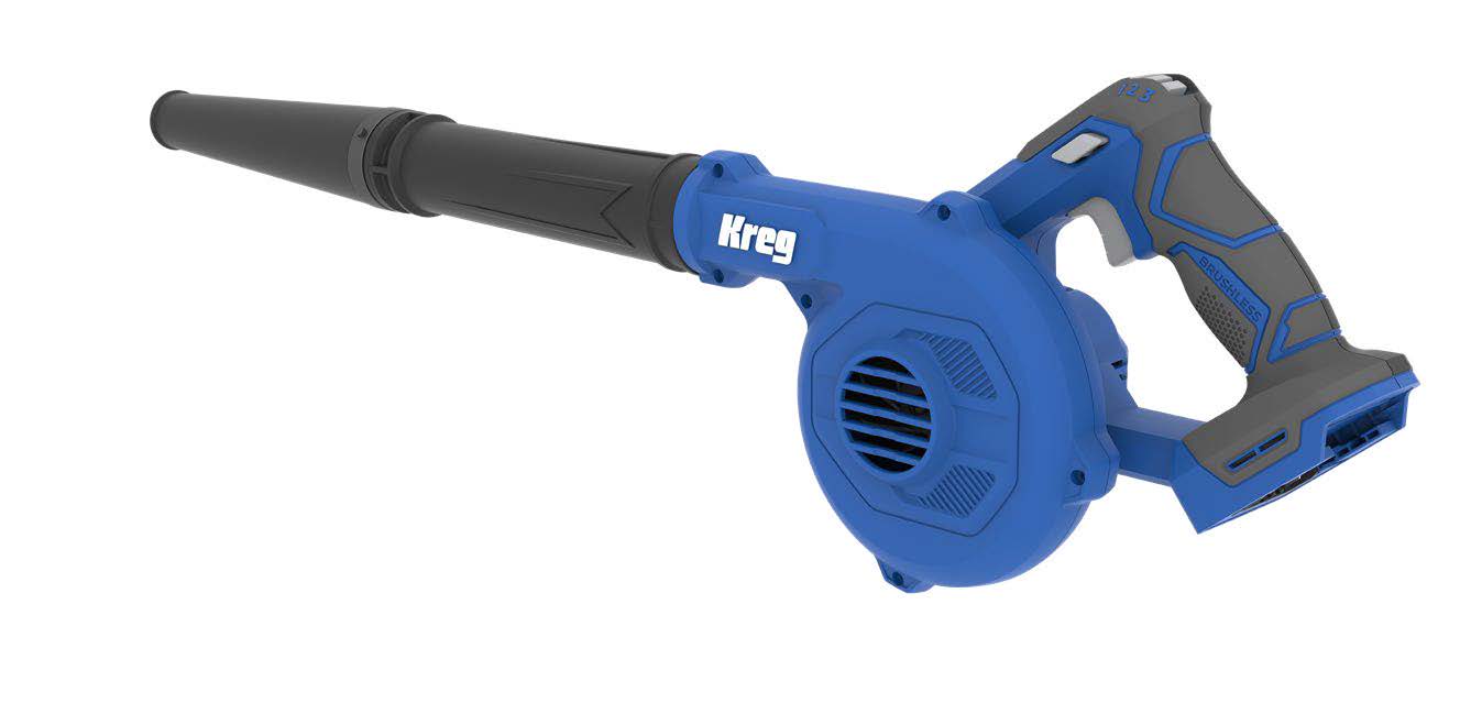 Kreg KPTCB100B 20V Ionic Drive Shop Blower, Tool Only