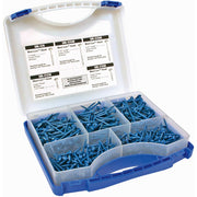 Kreg Coarse Blue Kote Pocket Hole Screws Project Kit, 450-Pack