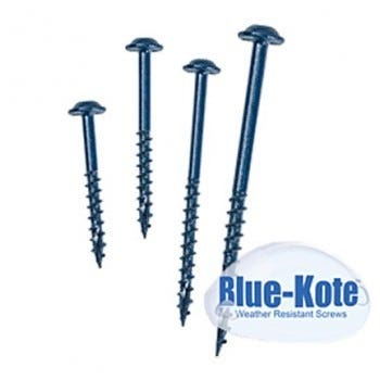 Kreg  #8 Coarse Blue Kote Max-Loc Pocket Hole Screws
