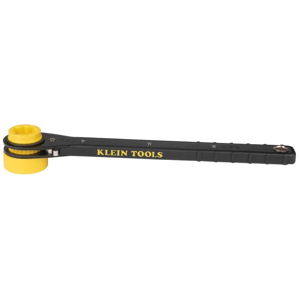 Klein Tools KT152T 4-in-1 Lineman's Slim Ratcheting Wrench