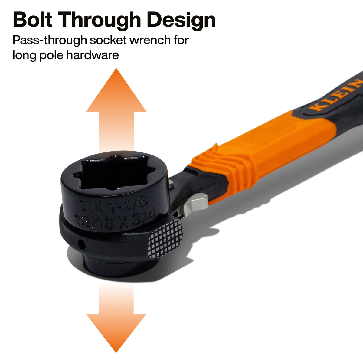 Klein Tools KT171HFINS 1000V three-layer insulation with white wear indicator layer