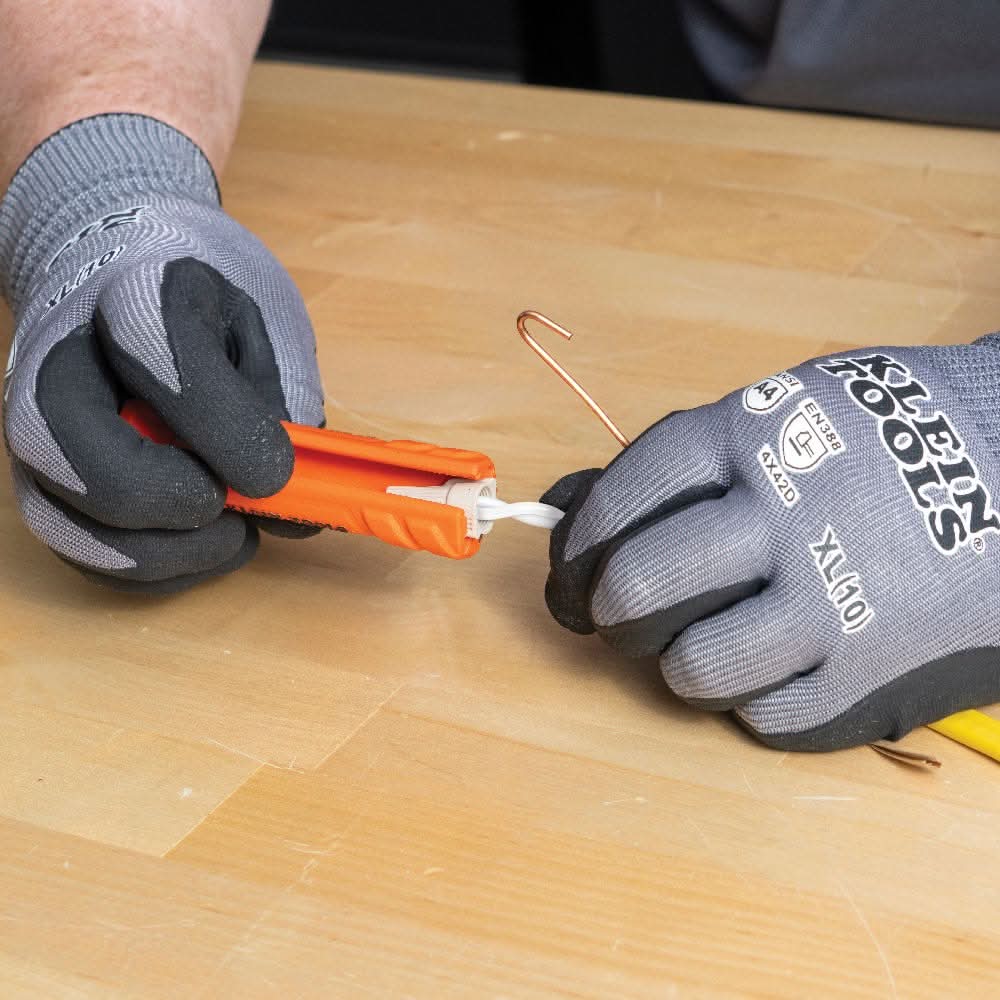 Klein Tools L1412 5-in-1 NM Romex Cable Ripper and Wire Stripper