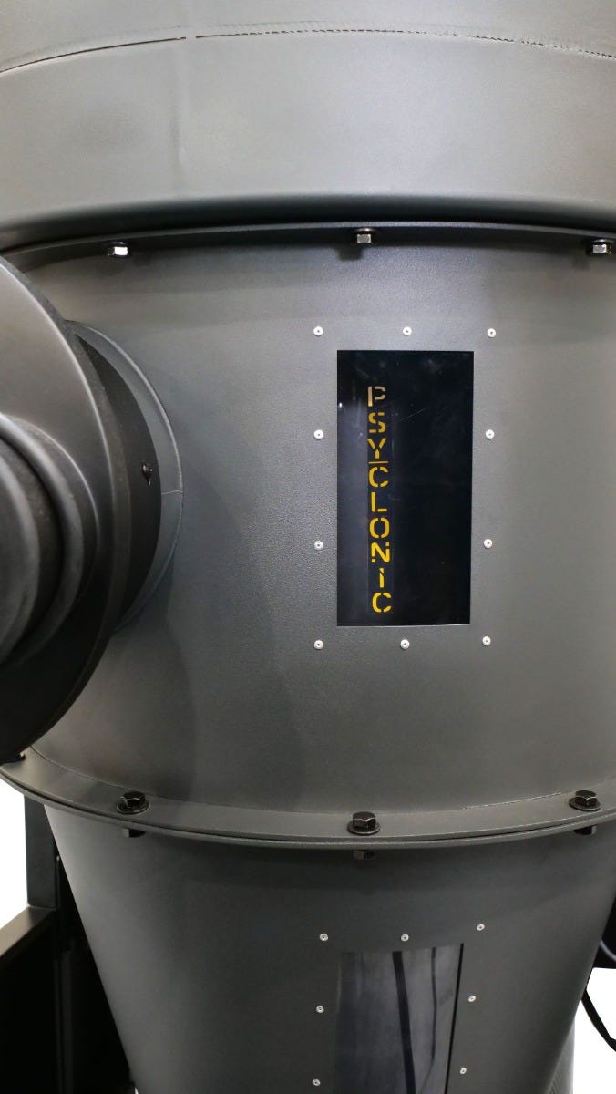 Laguna MDCPF15110 P|FLUX: 1 1.5 HP 900CFM Cyclone Premium Dust Collector