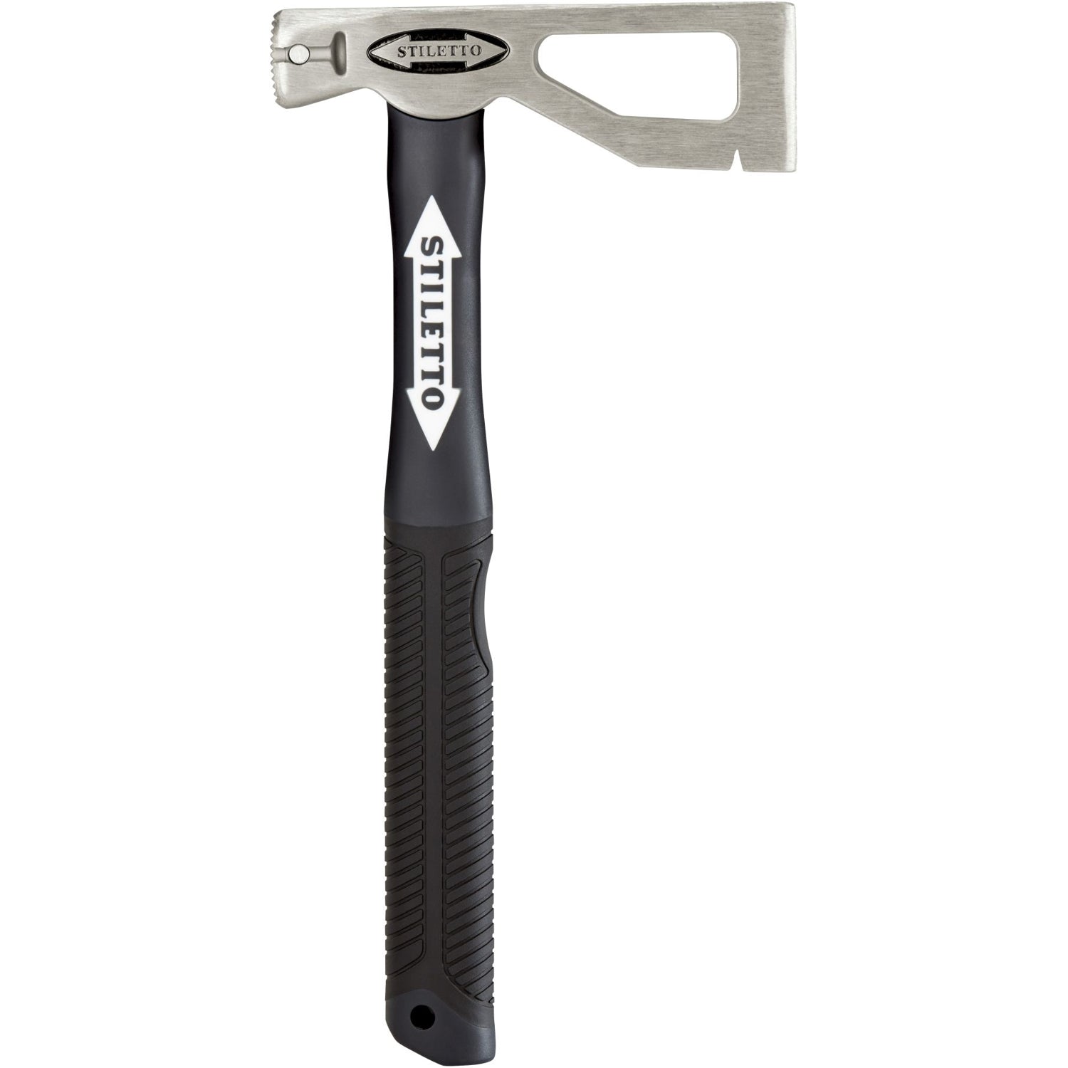 Stiletto LATHAXE10-F 10 oz Titanium Lather's Hatchet with 13-in. Fiberglass Handle