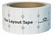 FastCap LAYOUTTAPE 60' Roll Of Shelf Pin / Hinge Layout Tape
